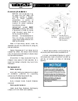 Предварительный просмотр 19 страницы Titan TA-109 Operating And Service Manual