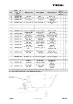 Предварительный просмотр 62 страницы Titan TA 220 Operating Instructions Manual