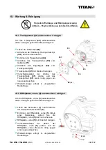 Предварительный просмотр 28 страницы Titan TA 250 Instruction Manual