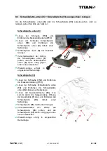 Предварительный просмотр 23 страницы Titan TA750 Instruction Manual