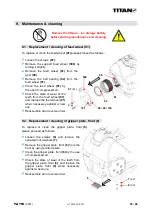 Предварительный просмотр 50 страницы Titan TA750 Instruction Manual