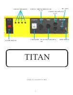 Preview for 7 page of Titan TG 4500 Owner'S Manual