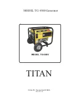 Preview for 15 page of Titan TG 4500 Owner'S Manual