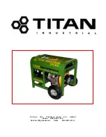 Preview for 24 page of Titan TG 5500D Owner'S Manual