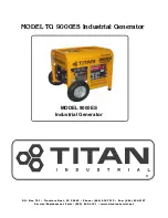 Preview for 12 page of Titan TG 9000ES Owner'S Manual