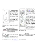 Preview for 2 page of Titan TITAN UR 1250 - DEVICE BRAND CODE LIST Instructions Manual