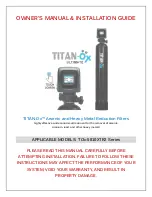 Предварительный просмотр 1 страницы Titan TOx-5810XTR2-10-54 Owner'S Manual And Installation Manual