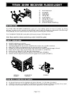 Предварительный просмотр 1 страницы Titan TRS01RX Manual