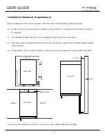 Предварительный просмотр 10 страницы Titan TT-BW248413SZ User Manual & Service Manual