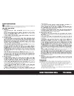 Предварительный просмотр 3 страницы Titan TTB085DRL Safety And Operating Manual