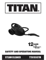 Titan TTB155STM Safety And Operating Manual preview