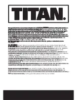 Предварительный просмотр 2 страницы Titan TTB276DRL Safety And Operating Manual