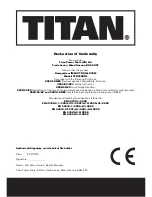 Предварительный просмотр 14 страницы Titan TTB276DRL Safety And Operating Manual