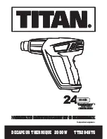 Titan TTB284HTG Safety And Operating Manual предпросмотр