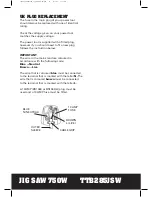 Preview for 17 page of Titan TTB285JSW Operating Manual