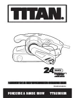 Titan TTB290SDR Safety And Operating Manual preview