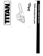 Titan TTB355CHN Safety And Operating Manual preview