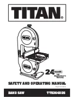 Titan TTB364BDS Safety And Operating Manual предпросмотр