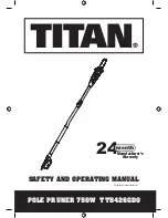 Предварительный просмотр 1 страницы Titan TTB426GDO Operating Manual