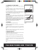 Предварительный просмотр 22 страницы Titan TTB427GTM Safety And Operating Manual