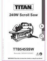 Titan TTB545SSW Instructions Manual предпросмотр