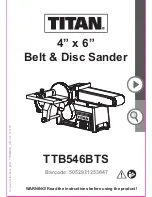 Preview for 1 page of Titan TTB546BTS User Instructions