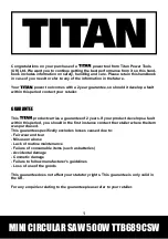 Предварительный просмотр 2 страницы Titan TTB689CSW Safety And Operating Manual