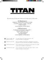 Предварительный просмотр 42 страницы Titan TTB892MLT Instruction Manual