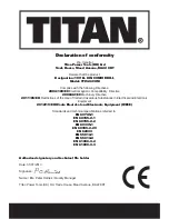 Предварительный просмотр 20 страницы Titan TTI526COM Safety And Operating Manual