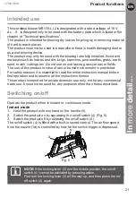 Preview for 21 page of Titan TTI931BVC Manual