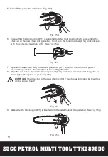 Предварительный просмотр 20 страницы Titan TTK587GD0 Safety And Operating Manual