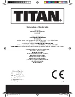 Предварительный просмотр 14 страницы Titan TTO054DDH Safety And Operating Manual