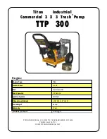 Предварительный просмотр 14 страницы Titan TTP-300 Owner'S Manual