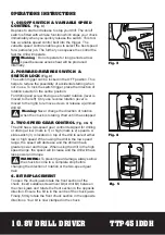 Предварительный просмотр 14 страницы Titan TTP451DDH Operating Manual