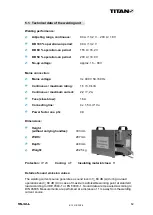 Preview for 12 page of Titan VS-32-L Operating And Maintenance Instructions Manual