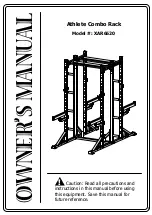 Preview for 1 page of Titanium Strength XAR6620 Owner'S Manual