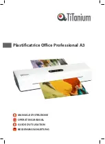 Titanium Office Professional A3 Operating Manual preview