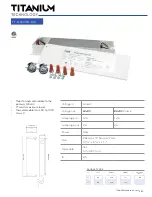 Titanium TT-DR-CVB-100 Manual preview