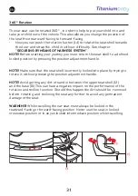 Preview for 31 page of Titaniumbaby 5963 Instructions For Use Manual