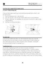 Preview for 10 page of Titaniumbaby FLEXX 6420 Instructions For Use Manual