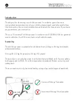 Preview for 8 page of Titaniumbaby Tano Isofix 5951 Manual