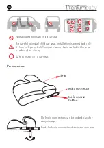 Preview for 9 page of Titaniumbaby Tano Isofix 5951 Manual