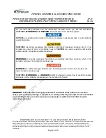 Preview for 2 page of TITEFLEX R105 Series Assembly Procedure