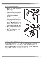 Предварительный просмотр 27 страницы Titon auralite TP518 Product Manual