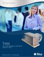 Titus THH Series Installation Manual предпросмотр