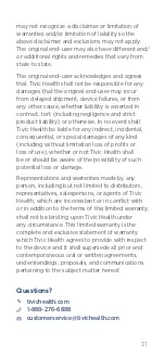 Preview for 31 page of Tivic Health ClearUP User Manual