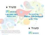 Предварительный просмотр 1 страницы TiVo Midco Quick Start Manual