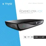 TiVo Roamio OTA VOX Setup Manual preview