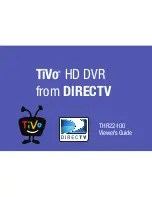 Предварительный просмотр 1 страницы TiVo THR22-100 Viewer'S Manual