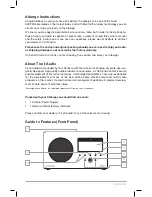 Предварительный просмотр 7 страницы Tivoli Audio Albergo Owner'S Manual